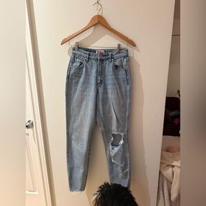 Wrangler x Urban Outfitters Light Blue Straight Leg Jeans